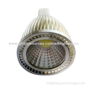 7W COB LED Spotlight, 560lm/GU10/MR16/E27 Base/Aluminum Housing/2,700-3,500/3,500-5,000/5,000-7,000K